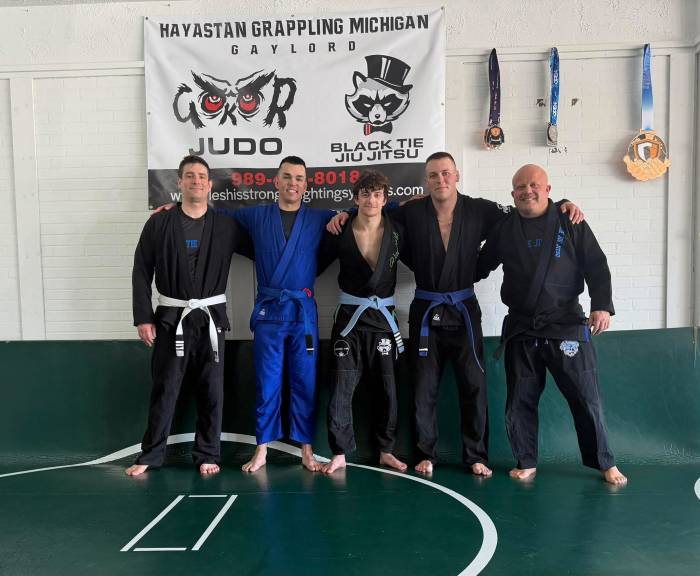 Blue belt · April 1, 2025 · Promoted by Ryan Mech