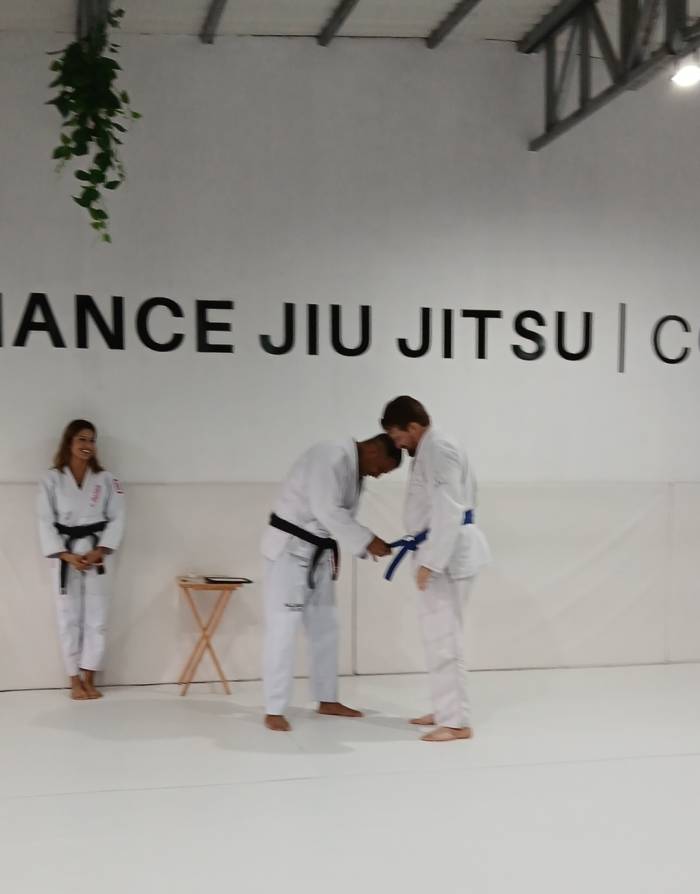 Blue belt · November 28, 2023 · Promoted by Michael Geery