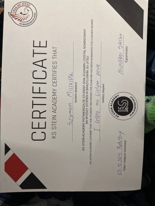 White belt · February 8, 2025