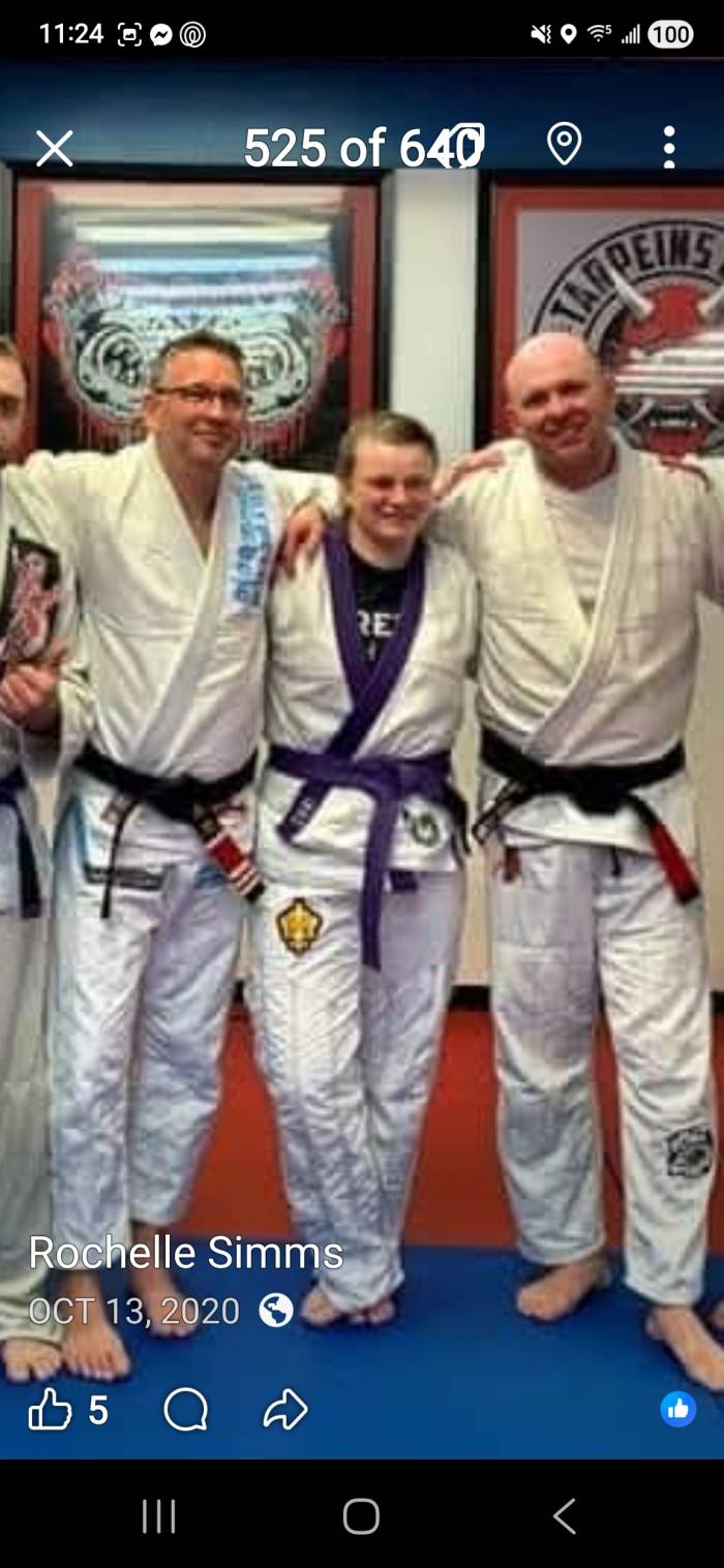 Purple belt · September 18, 2020 · Promoted by Travis Tarpein