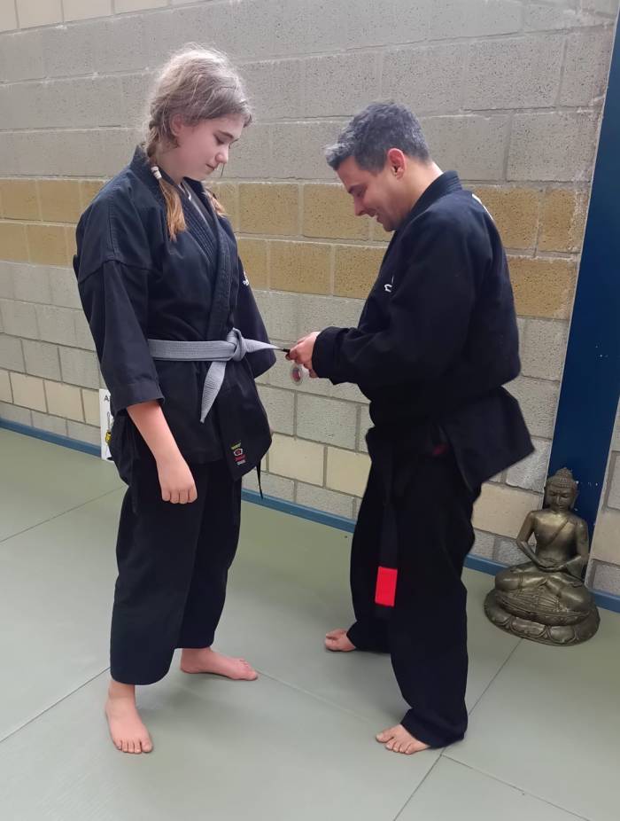 Gray belt · December 18, 2024 · Promoted by Eric Van Vaerenbergh