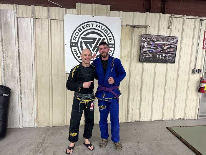 Purple belt · February 22, 2024 · Promoted by Robert Hugus