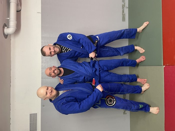 Blue belt · February 24, 2026 · Promoted by Christopher Linnér