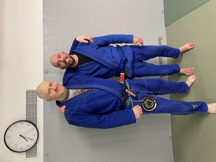 Blue belt · February 24, 2026 · Promoted by Christopher Linnér