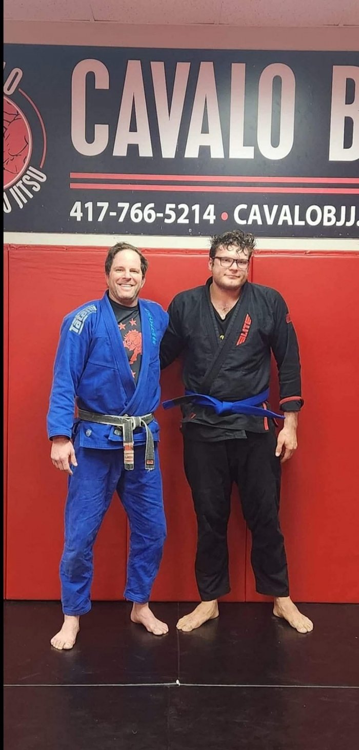Blue belt · January 19, 2024 · Promoted by Zach Lenon