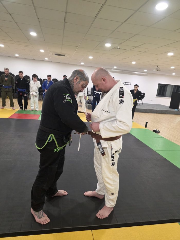 Brown belt · September 18, 2023 · Promoted by David speedy eliott