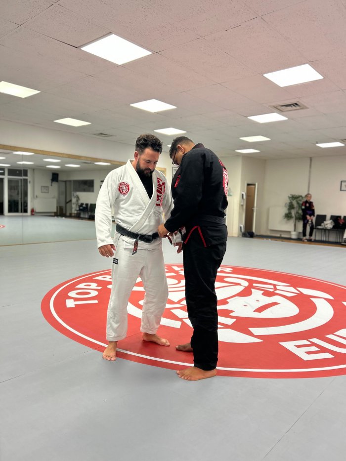 Black belt 1st degree · February 25, 2026 · Promoted by Alex Malheiro