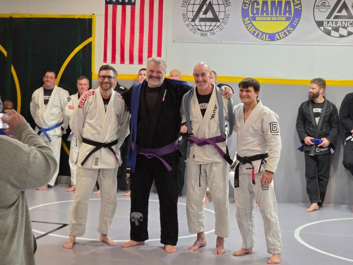 Purple belt · February 23, 2026 · Promoted by Gregory Lew