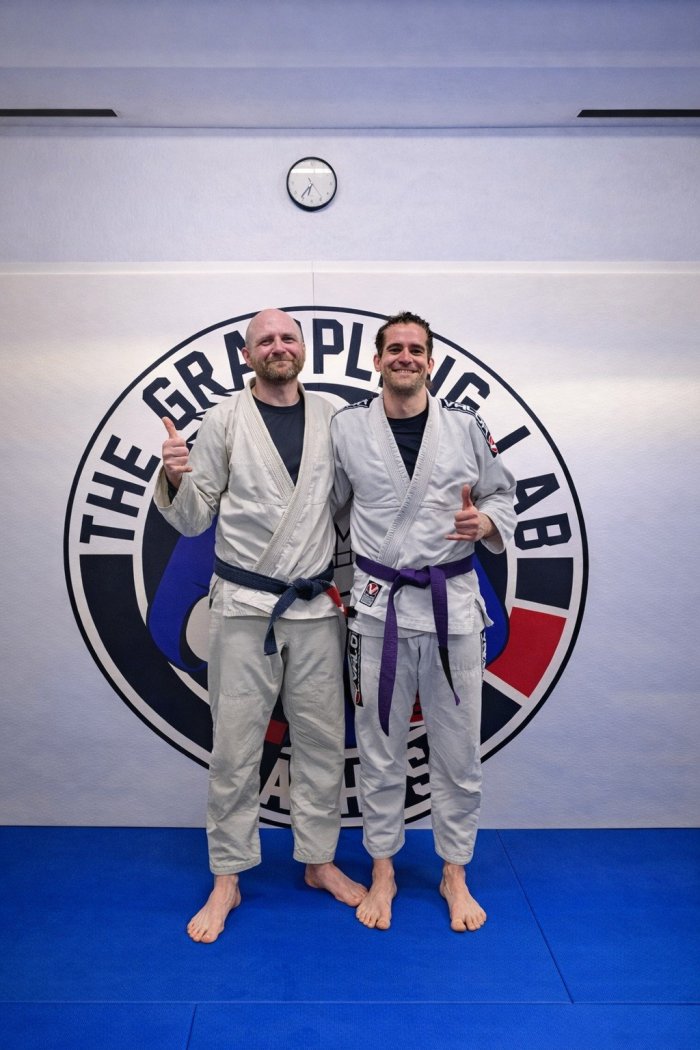 Purple belt · January 9, 2026 · Promoted by Lasse Bager