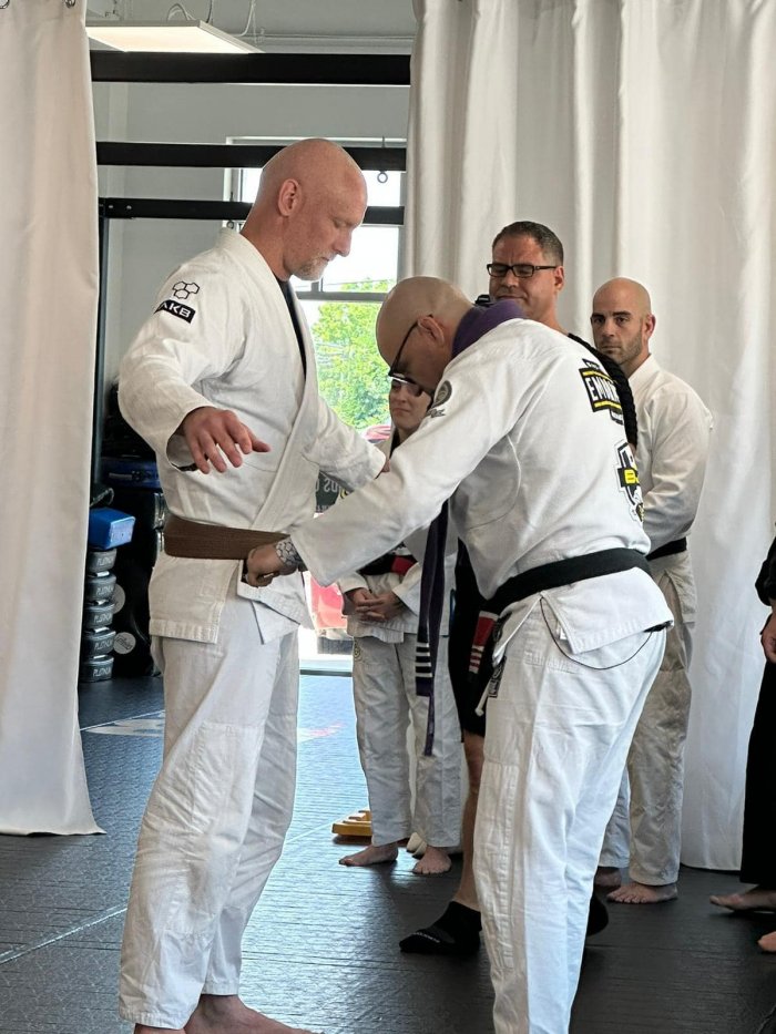 Brown belt · June 3, 2023 · Promoted by Joel Garcia