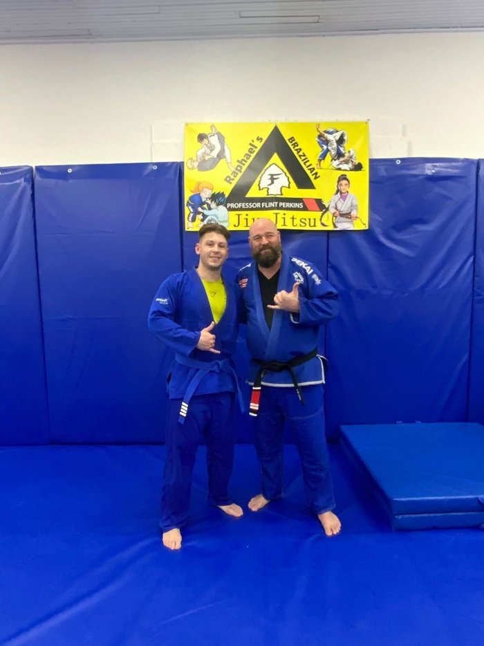Blue belt · September 17, 2024 · Promoted by Flint Perkins