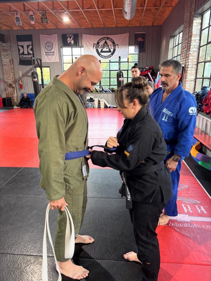 Blue belt · September 29, 2025 · Promoted by Frank Rodriguez