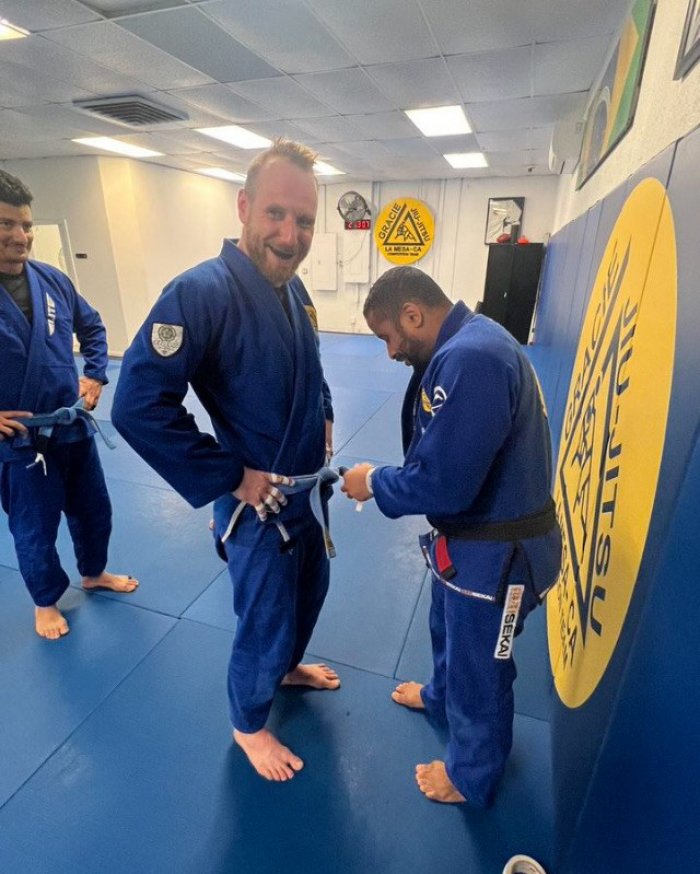 Blue belt · November 3, 2020 · Promoted by Jason Proctor