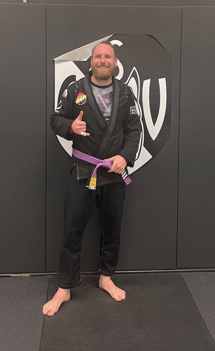 Purple belt · June 16, 2023 · Promoted by David Figueroa-Martinez