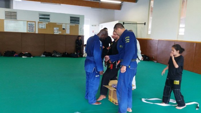 Blue belt · June 24, 2017 · Promoted by Professor Rachid Assaad, Connexion Team Lieusaint