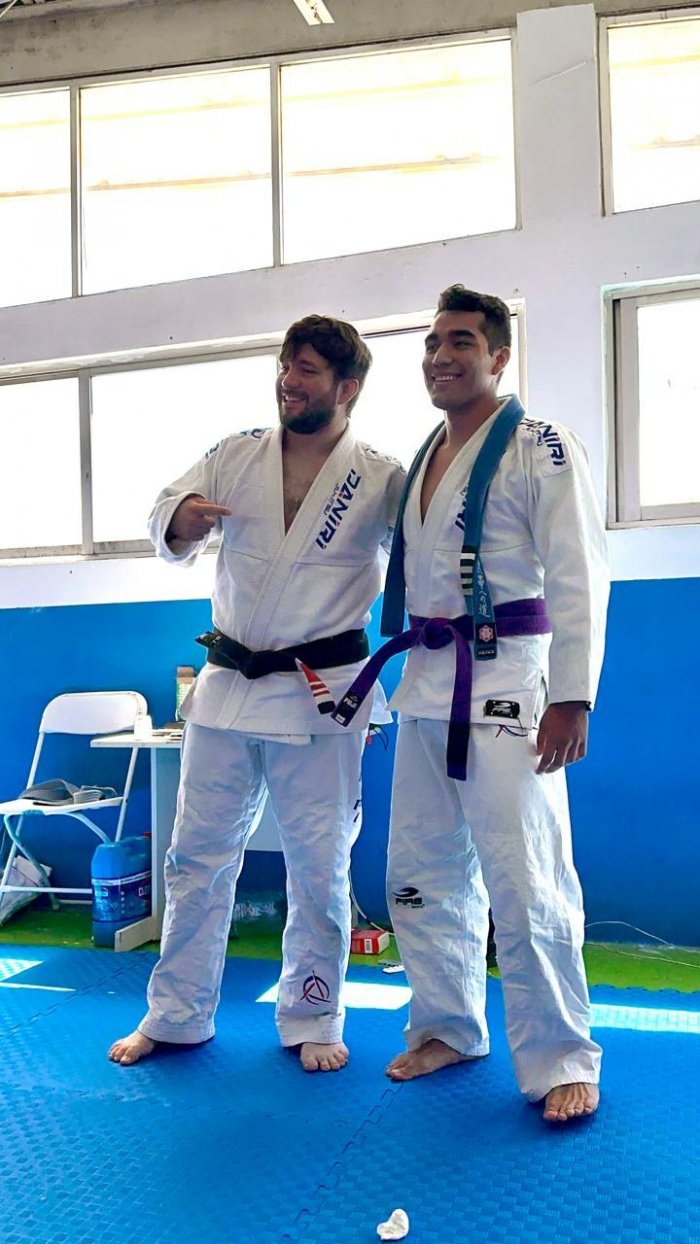 Purple belt · September 24, 2023 · Promoted by Daniel Nino de Rivera Garcia