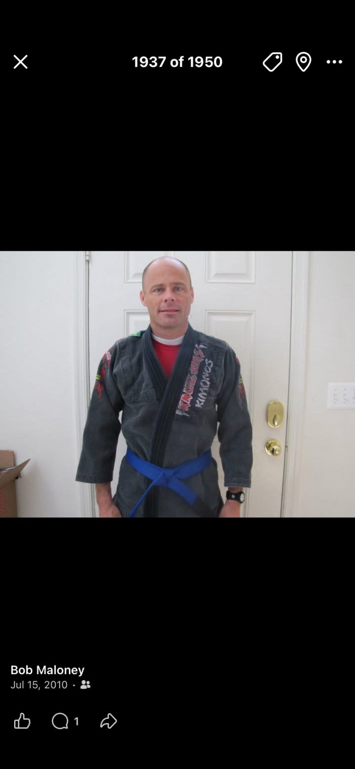 Blue belt · July 15, 2010 · Promoted by Professor John Gorman