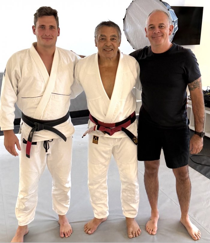 An honour to meet Master Rickson Gracie 🙏🏼