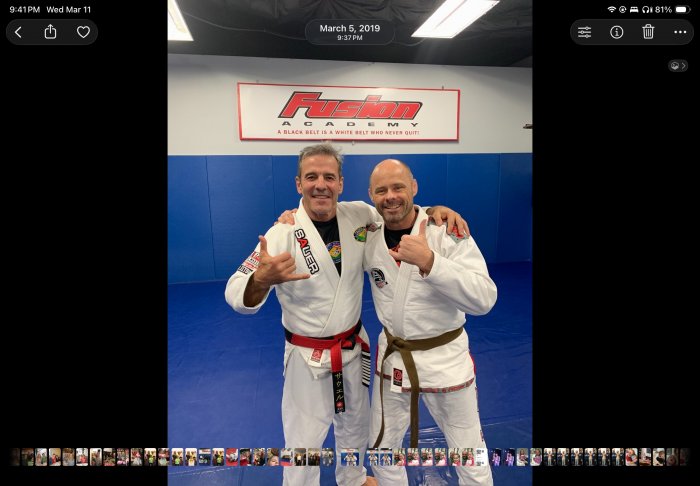 Brown belt · March 5, 2019 · Promoted by Professor Eddie D. Edmunds