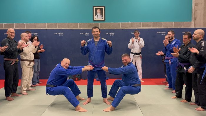 Purple belt · February 15, 2025 · Promoted by Ioan Sava