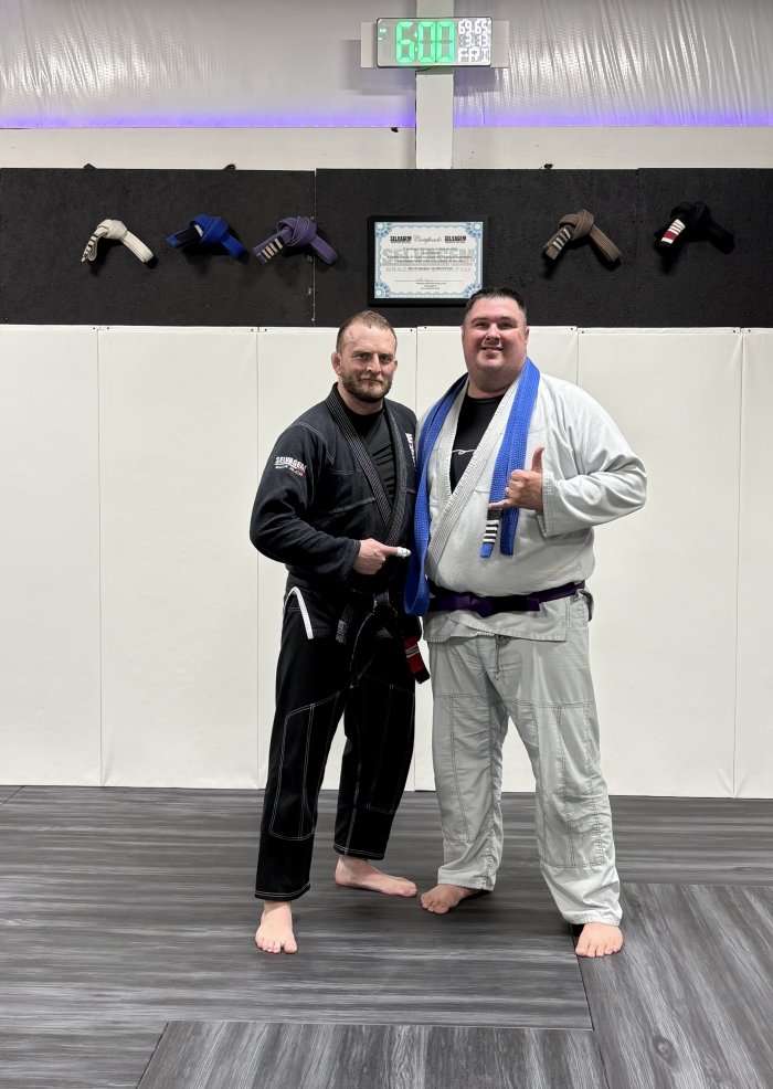 Purple belt · March 13, 2026 · Promoted by Justin Ray