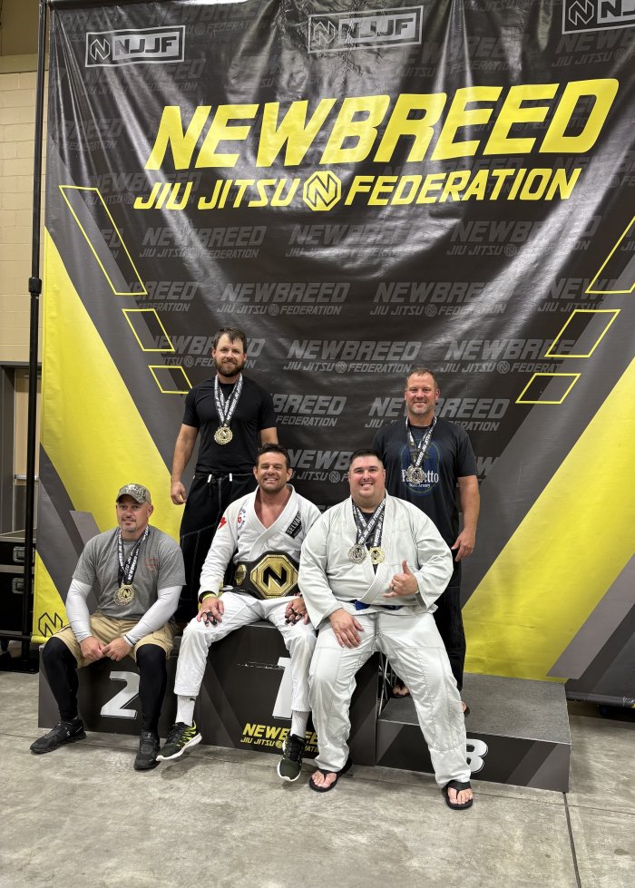 New breed Charleston, SC- Gold Gi, Silver No gi