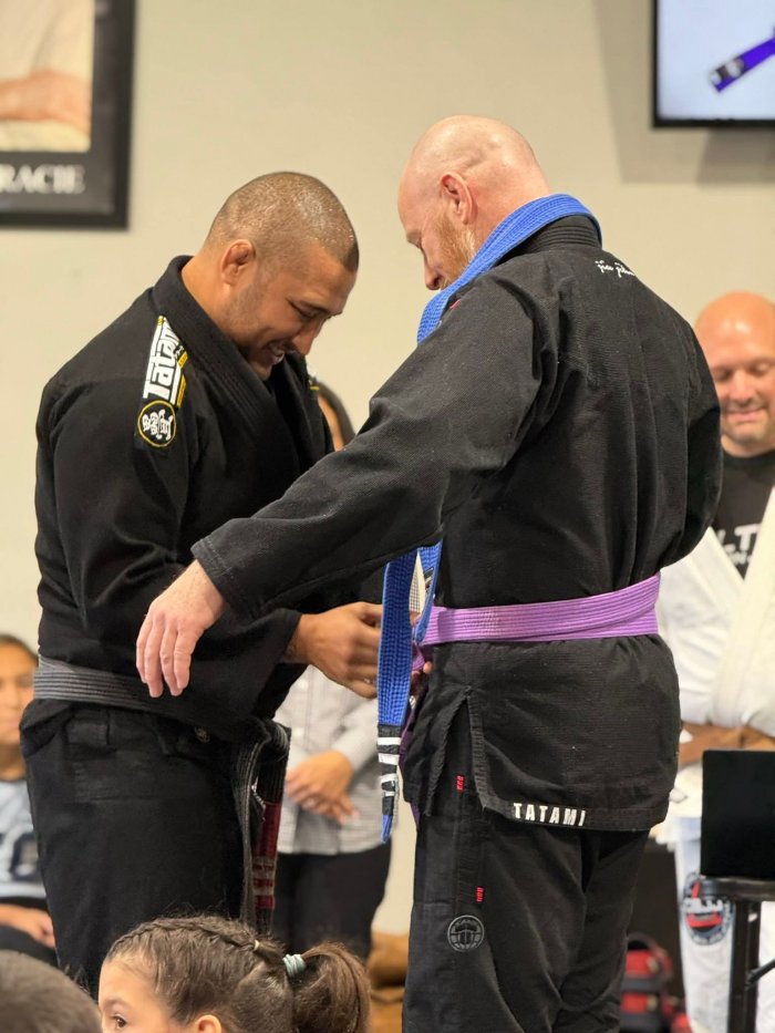 Purple belt · July 1, 2023 · Promoted by Luis Rodriguez