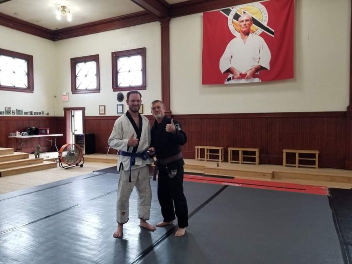 Blue belt · February 1, 2021 · Promoted by Shawn Meenan
