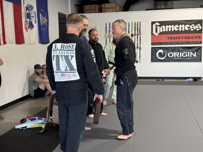 Black belt · March 14, 2026 · Promoted by Shane Rose