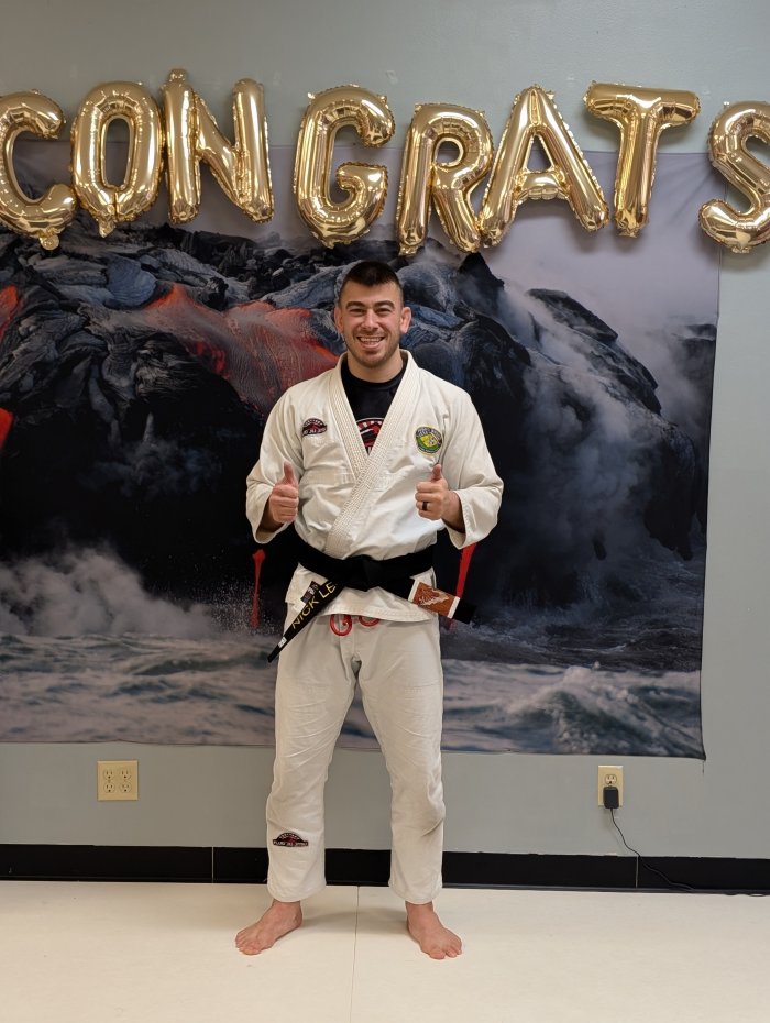 Black belt · February 28, 2026 · Promoted by Brenton Fitzgerald