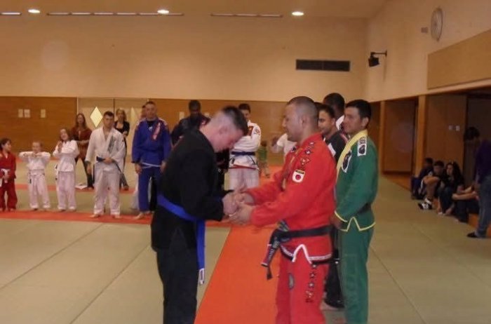Blue belt · November 20, 2010 · Promoted by Ivan Sakamoto