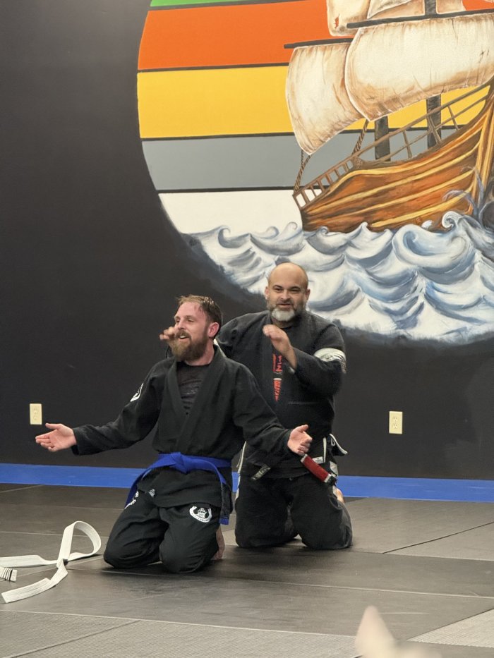 Blue belt · March 7, 2026 · Promoted by Seth Spratlin