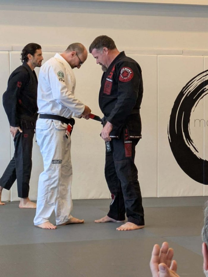 Black belt 1st degree · December 6, 2025 · Promoted by Scott McCausland