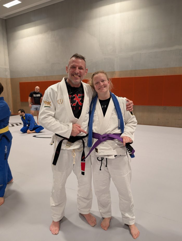 Purple belt · March 24, 2026 · Promoted by Martin Puggaard