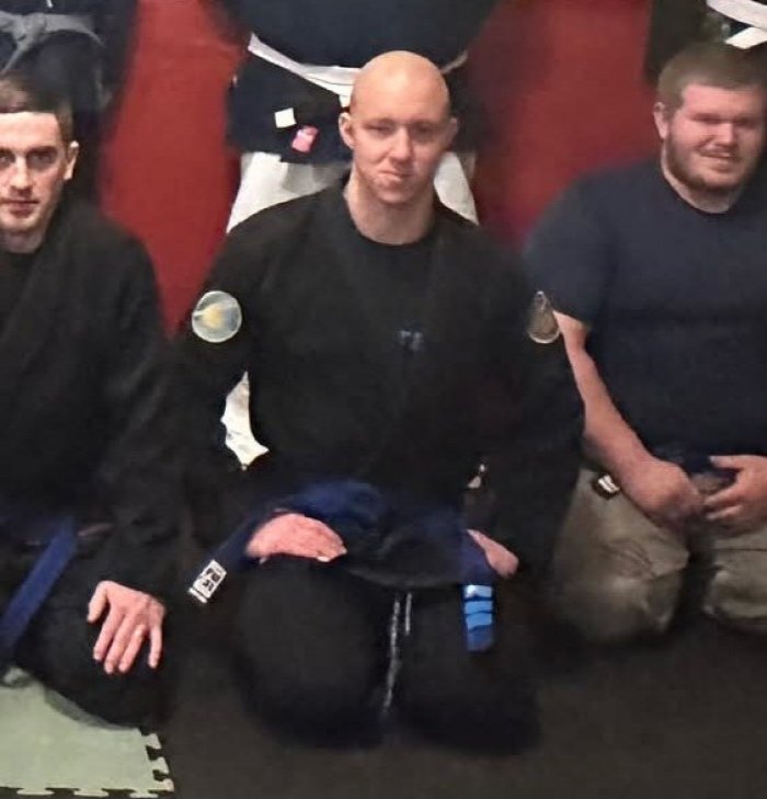 Blue belt · May 4, 2025 · Promoted by Adam Laclair