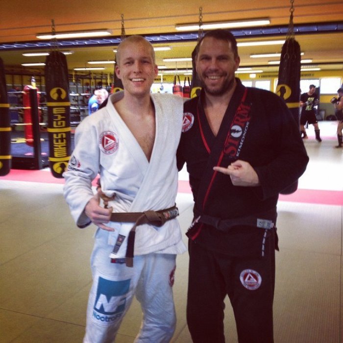 Brown belt · April 9, 2014 · Promoted by Frans van Casteren