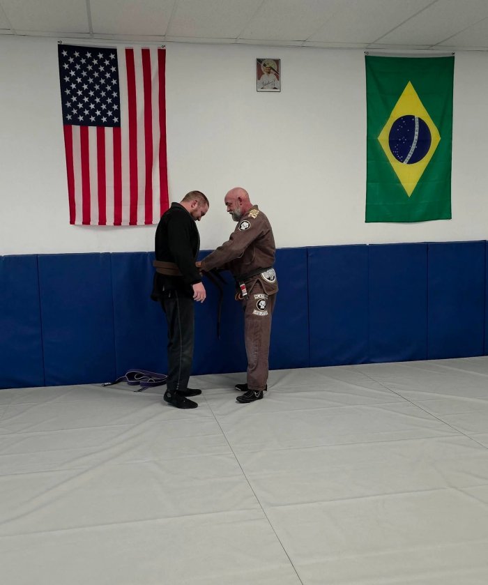 Brown belt · March 25, 2026 · Promoted by Bryan Baldwin