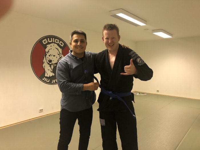 Blue belt · December 26, 2019 · Promoted by Luis Alberto Armas