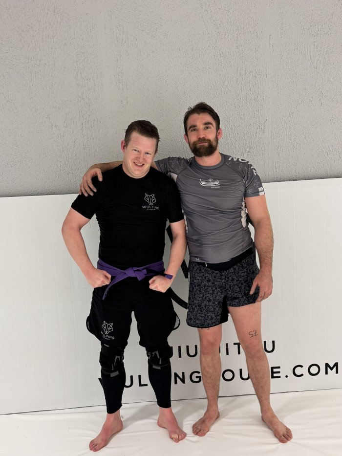 Purple belt · February 6, 2025 · Promoted by Vegard Randeberg