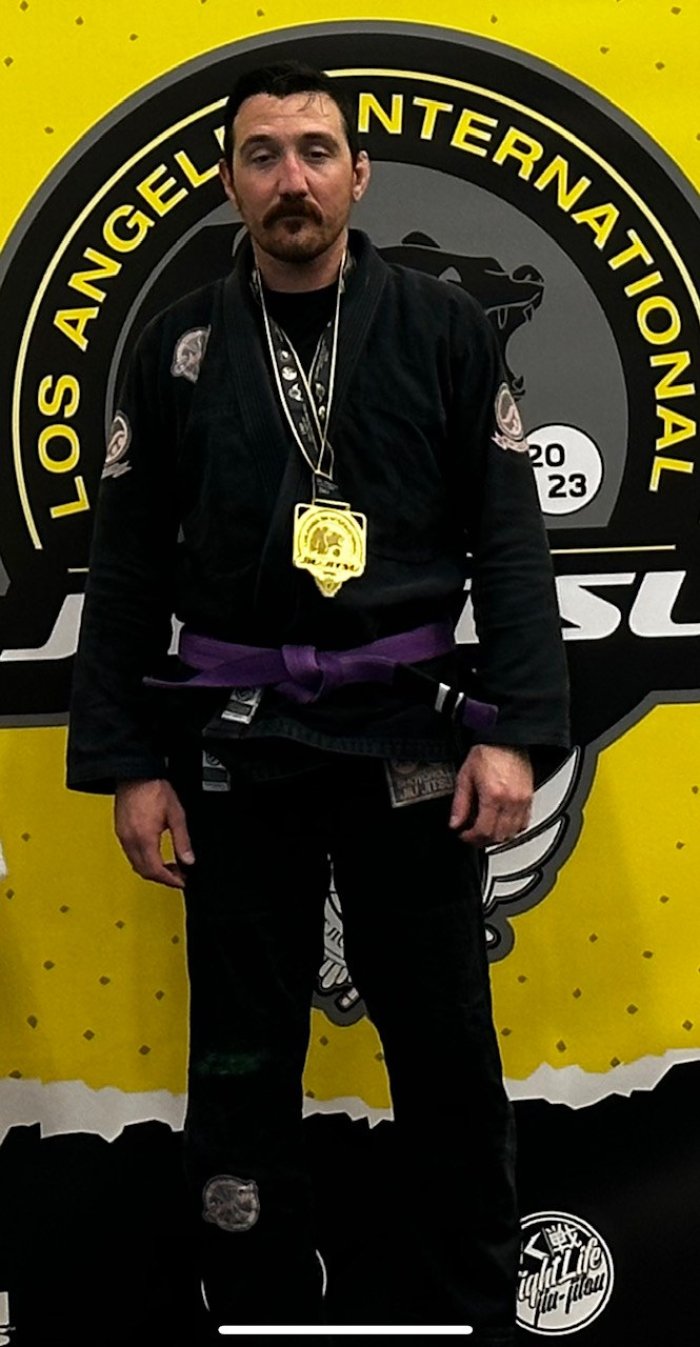Purple belt · June 8, 2022 · Promoted by Dimitrios Mavraganis
