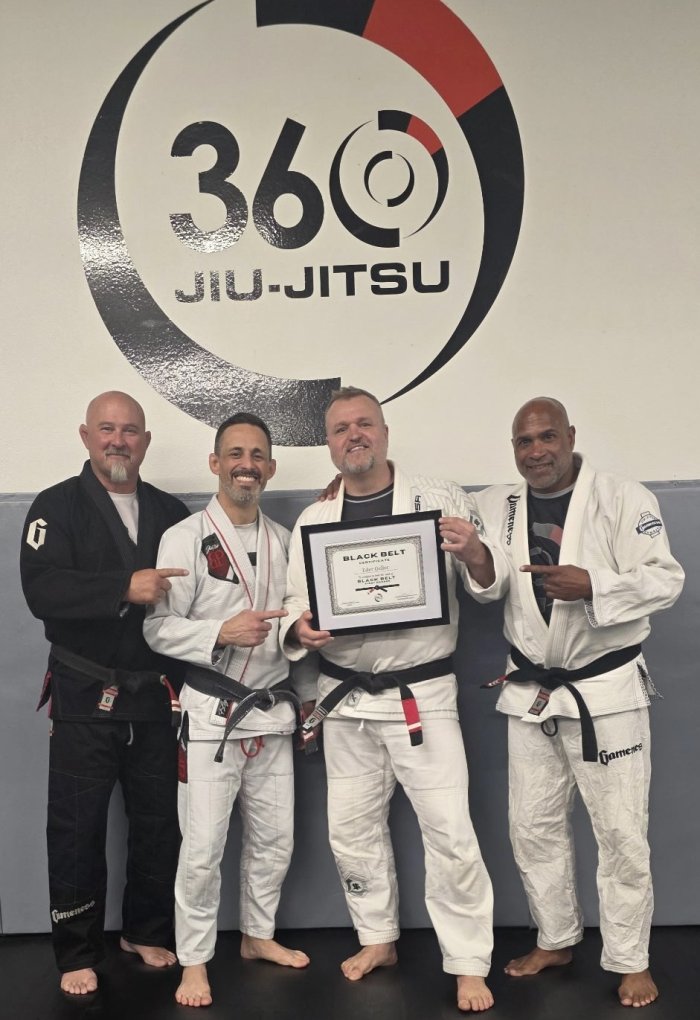 Black belt 1st degree · March 25, 2026 · Promoted by Casey Gray