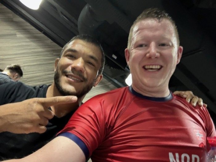 The guy who took my ACL the first time - No hard feelings