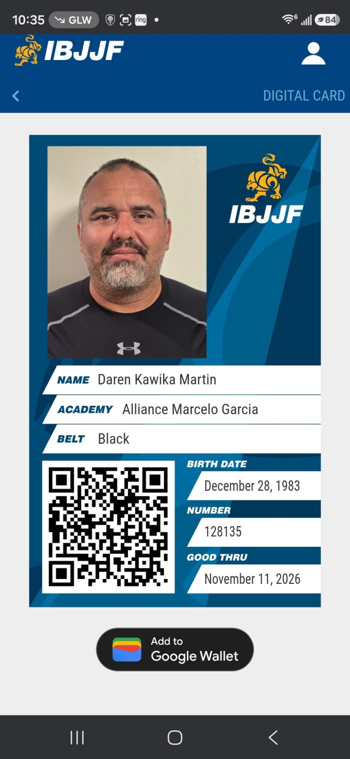 Black belt · February 20, 2026 · Promoted by Marcelo Garcia
