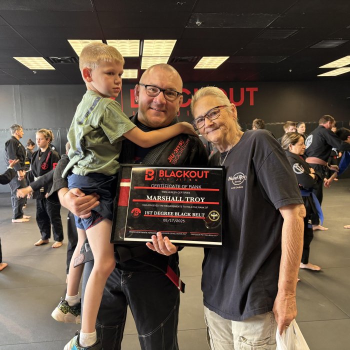 Black belt 1st degree · May 17, 2025 · Promoted by Piet Wilhelm