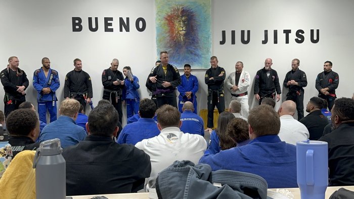 Purple belt · March 13, 2026 · Promoted by Douglas Bueno