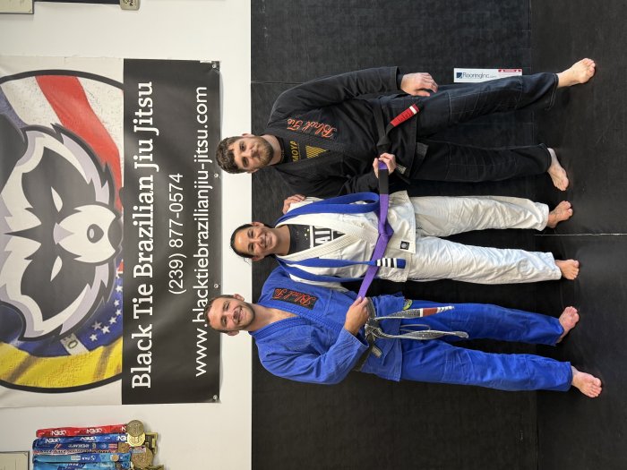 Purple belt · February 9, 2026 · Promoted by Corey Brown
