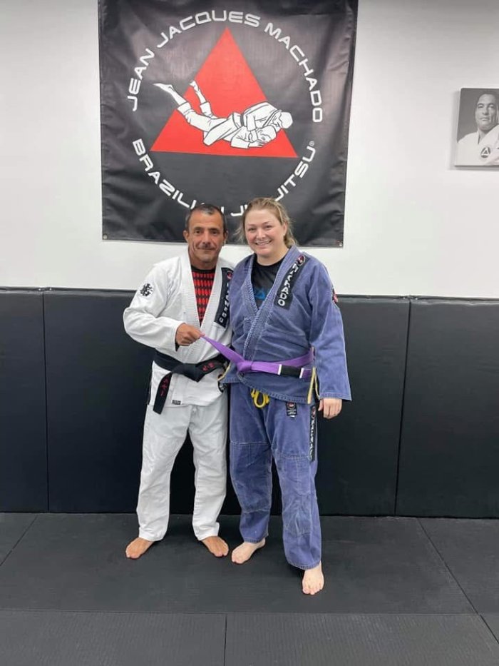 Purple belt · February 16, 2021 · Promoted by David Werner