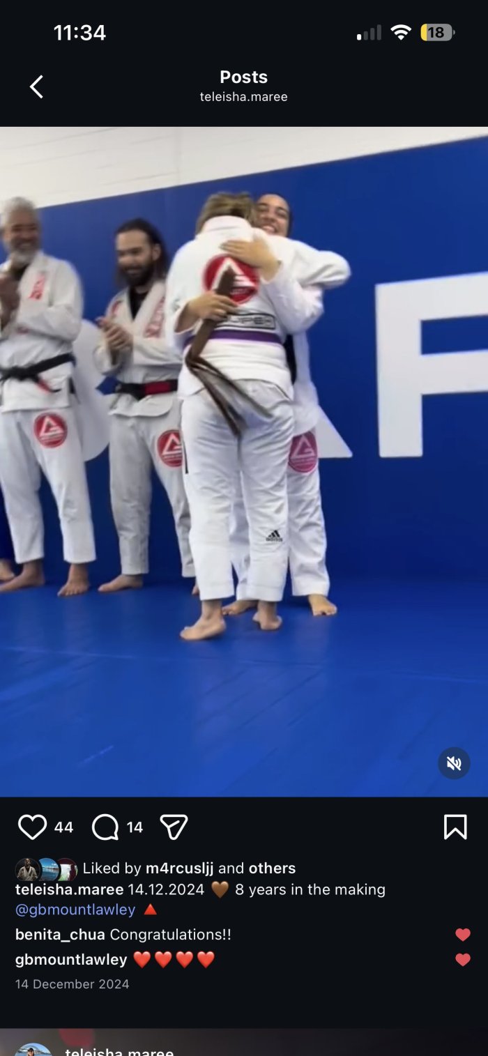 Brown belt · November 15, 2021 · Promoted by Mohamed abdi