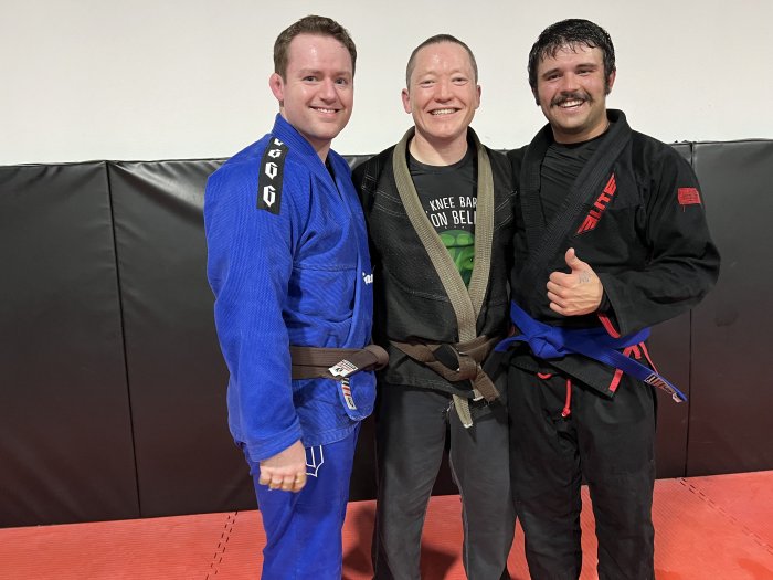 Brown belt · March 28, 2025 · Promoted by Shane and Allen Rose