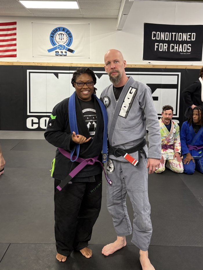 Purple belt · March 17, 2026 · Promoted by Michael Bateman
